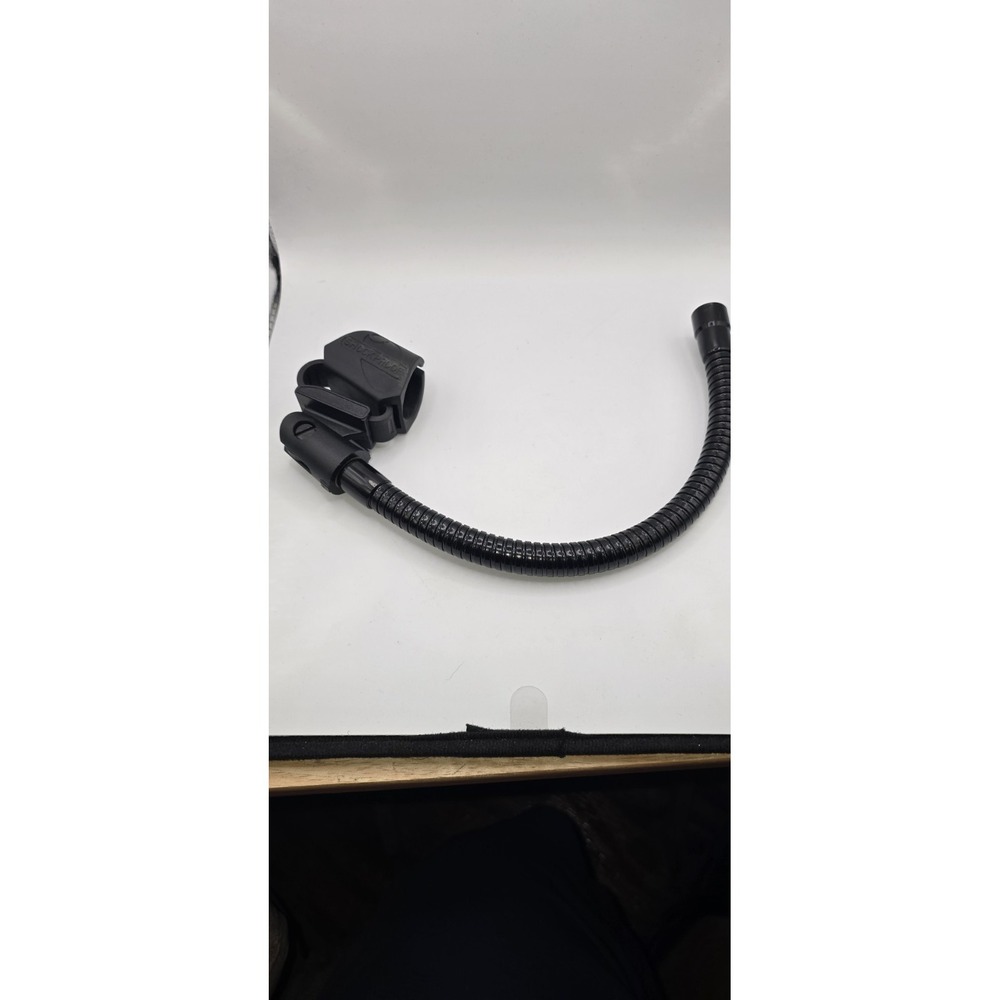 Black shockproof Gooseneck Microphone Stand Mount Holder Metal Plastic